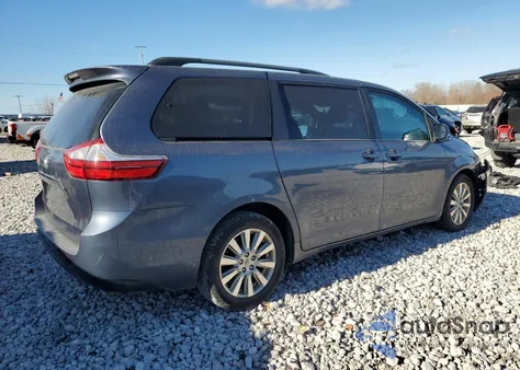 2015 Toyota Sienna Le z USA, uszkodzony, nr VIN 5TDJK3DC2FS099852